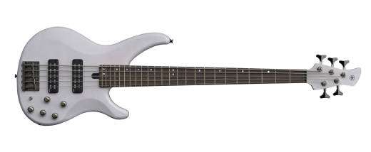 Yamaha - 500 Series 5 String Electric Bass - Translucent White